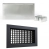 Grille et Plénum Latéral DD 400x150 mm (200)