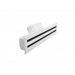 Grille Multi Fentes + Plenum Soufflage - Accessoire Climatisation Gainable