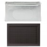 Grille Inclinée et plénum Latéral 600x400 mm