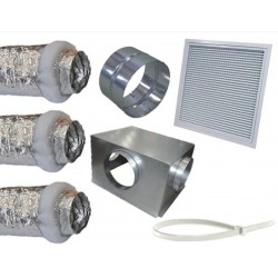 Kit Reprise Aéraulique Latéral 500x400 mm (Ouate 3x200)