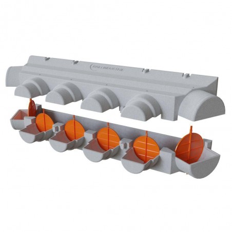 Volets pour Plenums Universels en lots de 6 (4x200/160 + 2x250 mm)